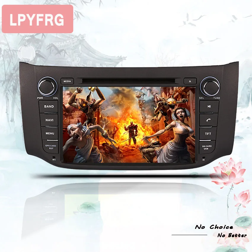Perfect 8inch Android 9.0 Octa 8 Core 4GB + 64GB Car DVD Player for Nissan Sentra Sylphy B17 Pulsar Car Auto Radio GPS Navigation System 5