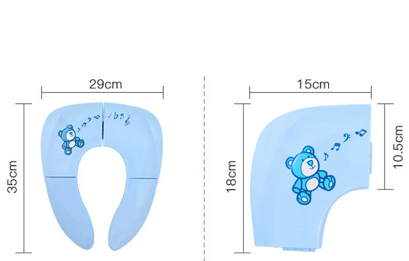 Детский дорожный складывающийся горшок сиденье Potties & Seat Туалет Обучение детей вспомогательный Туалет портативный детский стул для