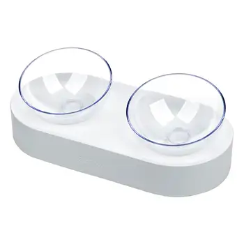 

LanLan Adjustable Bevel Feeding Bowl Food Dispenser for Pet Cats Dogs Supplies