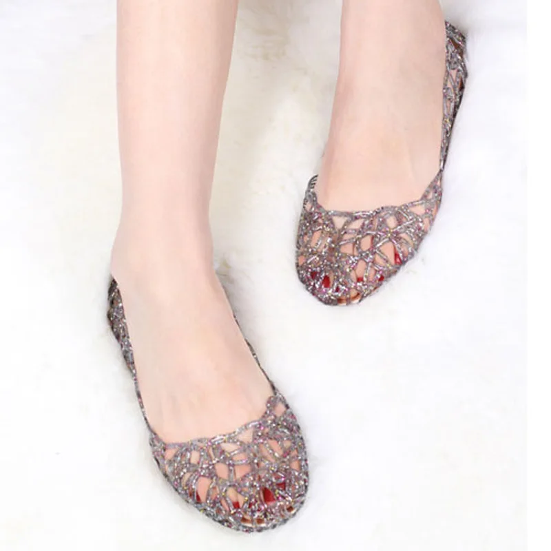 

Women's Sandals 2019 New Summer Women Shoes Casual Jelly Tenis Feminino Mesh Flats Sandalias Femininas Fashion Women Sandals