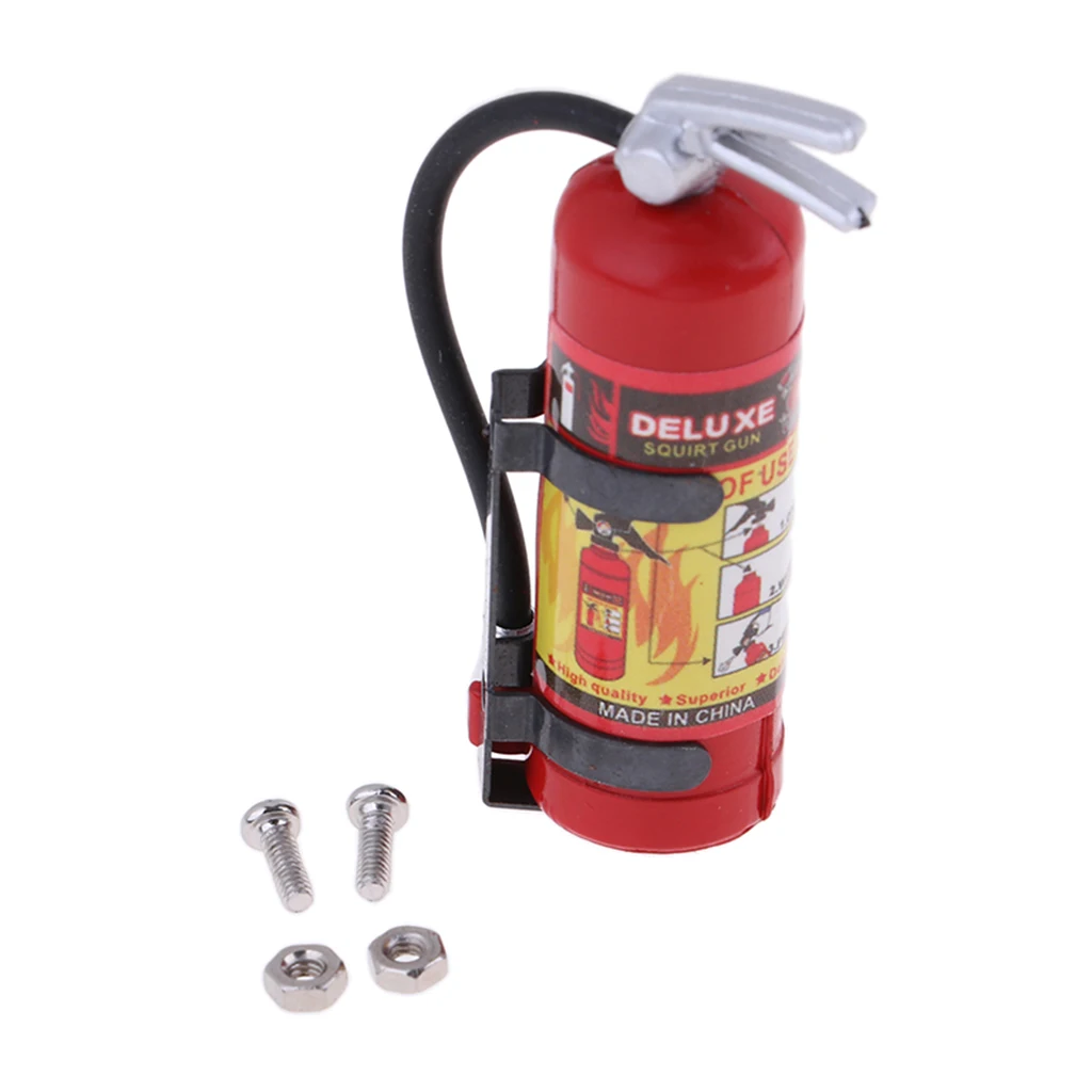 MagiDeal 1/10 Scale RC Vehicle Toy Crawlers Fire Extinguisher for Traxxas SCX10 D110 D90 Accessory