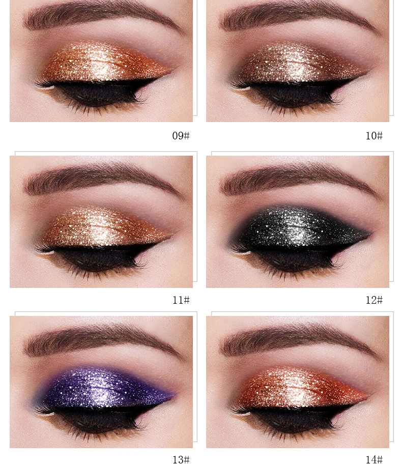 Новые 18 цветов матовые тени для век стойкие водонепроницаемые алмазные матовые блестящие жидкие тени для век макияж для глаз