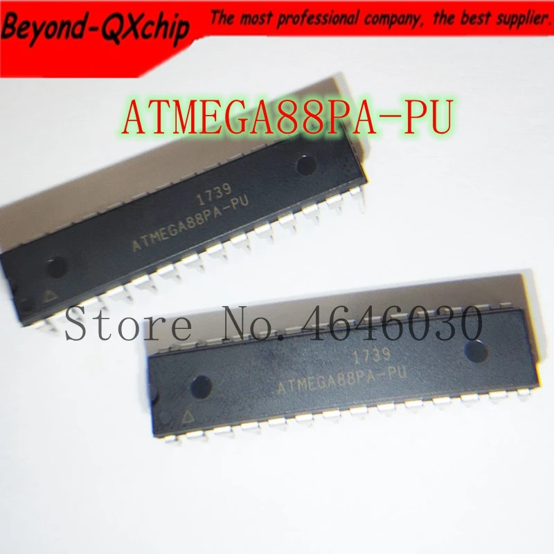 Бесплатная доставка 1 шт./лот ATMEGA88PA PU ATMEGA88 DIP 28|Интегральные схемы| |