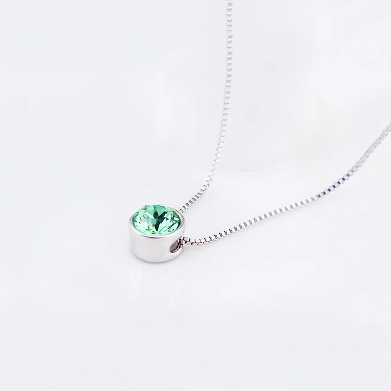 Перегородка оригинальные кристаллы Swarovski мини бусины подвески ожерелья модные