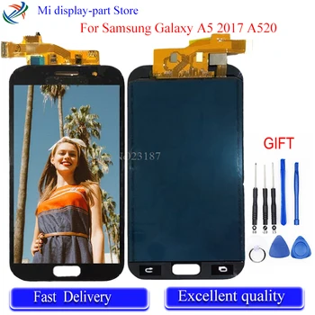 

For Samsung Galaxy A5 2017 A520F SM-A520F A520 LCD Display Touch Screen Digitizer Glass Assembly