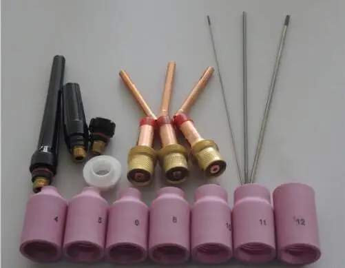 

FREE SHIPPING 20 pcs TIG Welding Torch Gas Lens Kit WP-17 WP-18 WP-26