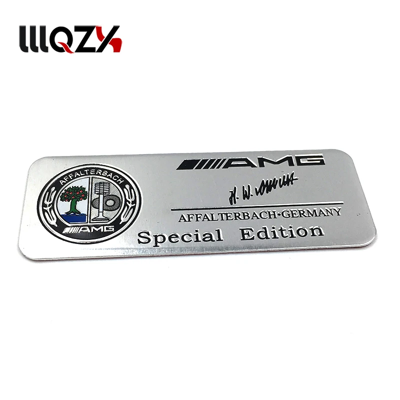 

1pcs for Apple Tree Metal Car Labeling Change Decoration 3D Alloy Metal Sticker For Mercedes Benz AMG CLA GLA GLK W211 W205