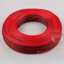 1 м 2 м 3 м 5 м 10 м 18AWG, 2pin красный черный кабель, ПВХ изолированный провод, 18 awg провод, электрический кабель, светодиодный кабель, DIY подключение
