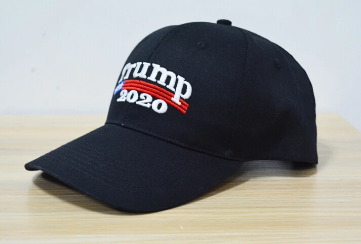 Дональд Трамп держать толстовки с надписью «Make America Great Again» Кепки Трамп головной убор с вышивкой - Цвет: Черный
