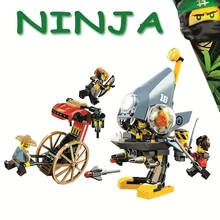 

Bela Compatible Legoe giftse Ninjagoe Movie Thunder Swordsman 70629 Piranha Assault 241Pcs Building Blocks Bricks 2018 New Toys