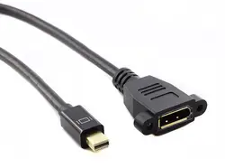 Дисплей Порты и разъёмы Женский на DP Мини Мужской 20Pin HDMI адаптер кабельной линии удлинитель для ПК Macbook ТВ