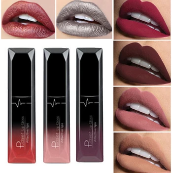 

Brand Matte Liquid Lipstick Make Up Waterproof Long Lasting Mate Lip Gloss Moisturizer Nutritious Makeup Pintalabios Mate