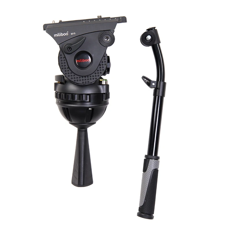 miliboo M15 Professional Tripod Head for Broadcast Moving Shooting Load