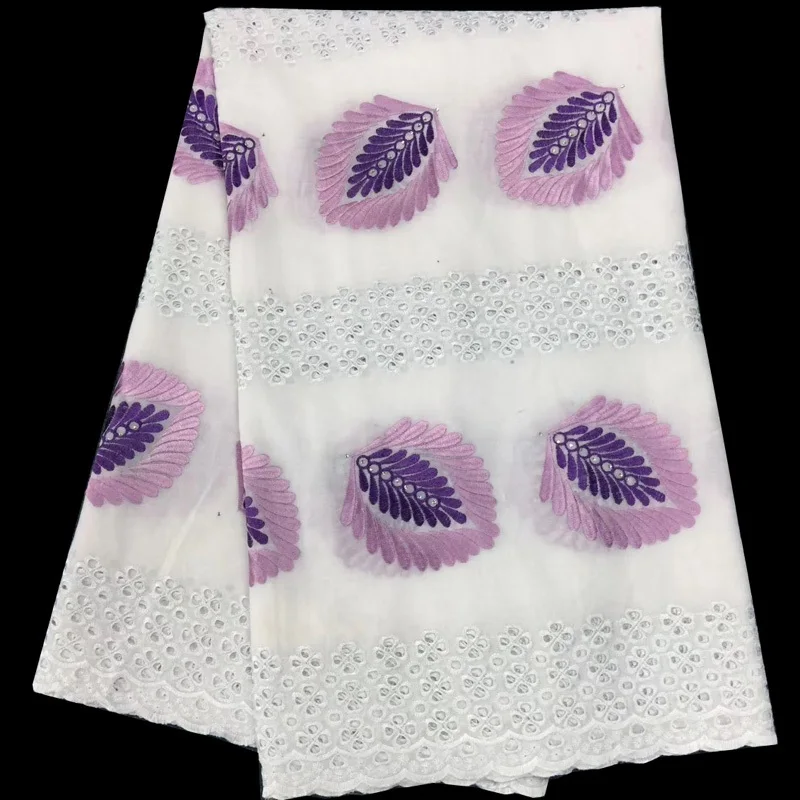 

Free shipping (5yards/pc) holes cut African cotton lace fabric elegant embroidered Swiss voile lace for party dress CLS183