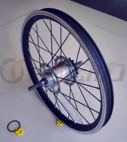 Top XIAOMI QICYCLE electric bicycle  rear wheel transmission 2