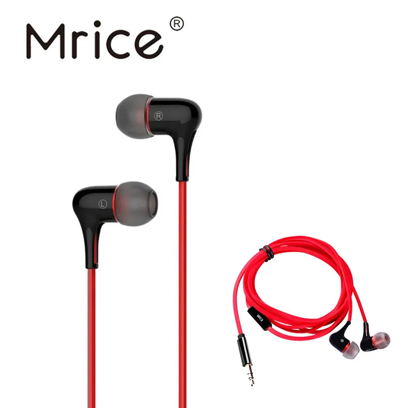  Mrice E300 Music mode Earphone cable, 3.5 mm in-ear Stereo Earphone music noise isolating Free Shipping Poland Brazil Europe 