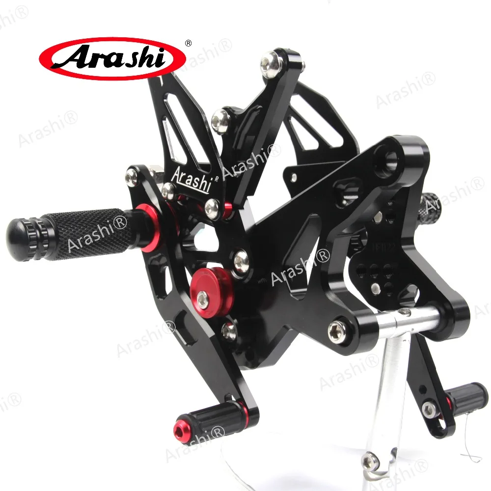 

Arashi CNC Adjustable Footrest For KAWASAKI Ninja ZX-R400 2018-2019 Rider Rearset Foot Pegs ZXR400 ZXR-400 ZX-R ZXR 400 2018 19