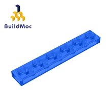 BuildMOC uyumlu toplar parçacıklar levha 3666 1x6 yapı taşları DIY LOGO eğitim yüksek teknoloji yedek oyuncaklar