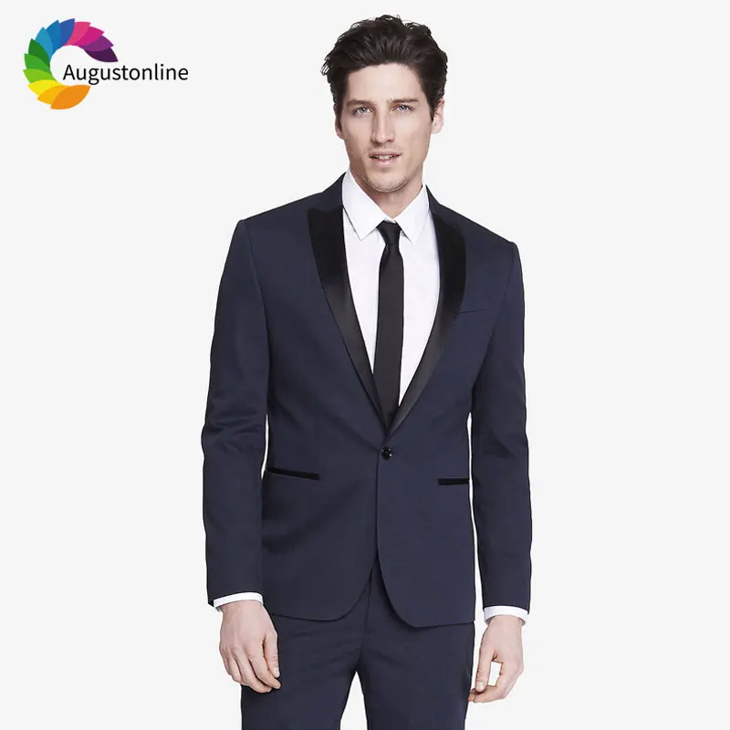 men suits for wedding slim fit groom tuxedo best man blazers (103)