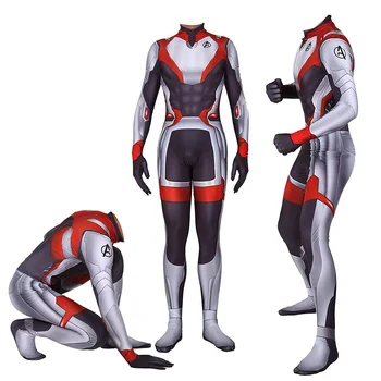 

Avengers 4 Endgame Quantum Realm Cosplay Costume Halloween Birthday Party Superhero 3D Bodysuit Jumpsuits