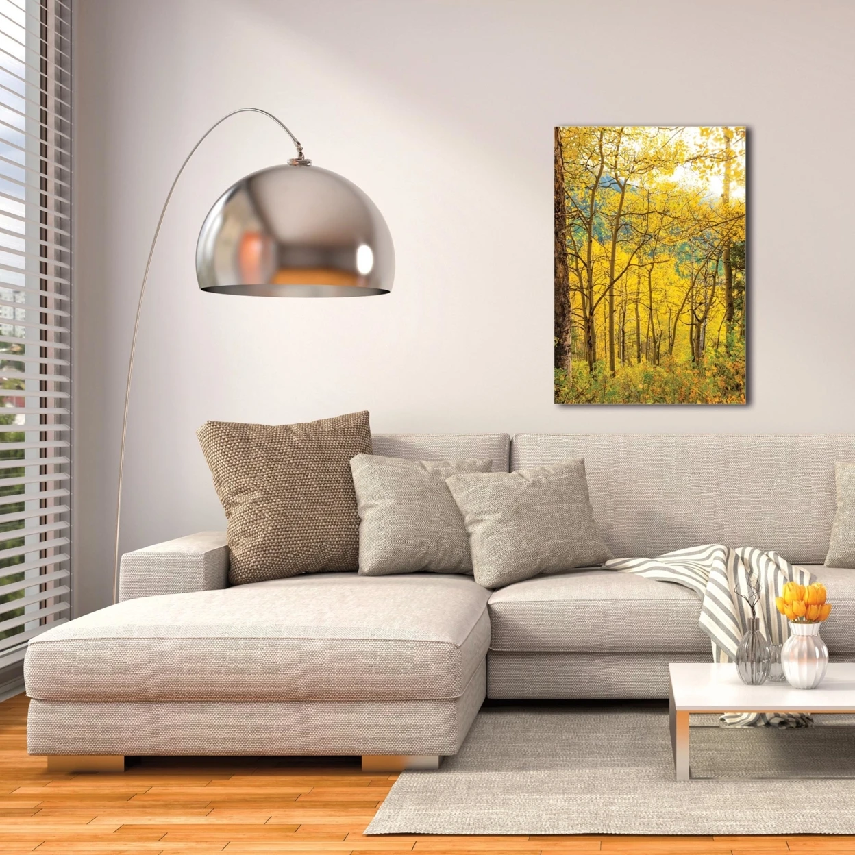 Aspen Path by Meirav Levy - Landscape Photography on Plexiglass (1)
