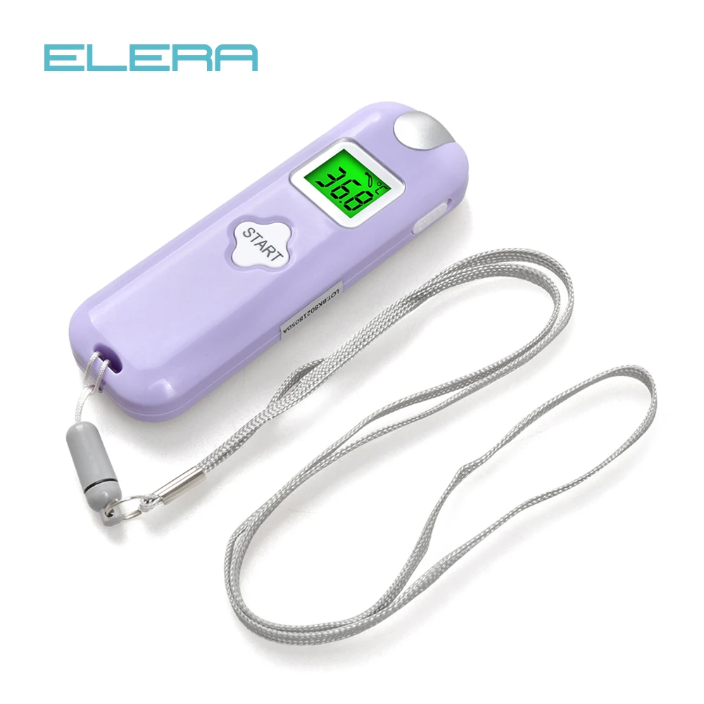 

ELERA Portable Digital LCD Backlight Infrared Forehead Thermometer Non-Contact Temperature Measurement Device for Baby/child/Adu