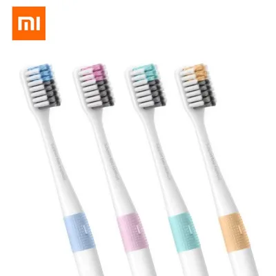 

Xiaomi High Quality DOCTOR-B Waterproof Portable 4PCS/Set Deep Cleaning Toothbrush Oral Hygiene Tooth Brush For Adult Travel