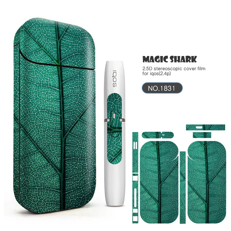 Magic Shark FIFA Totoro Leaf Cell Bumpy Sticker Printing Sticker Skin For IQOS 2.4 Plus 2.4p Cover Case Magic Shark FIFA Totoro Leaf Cell Bumpy Sticker Printing Sticker Skin For IQOS 2.4 Plus 2.4p Cover Case
