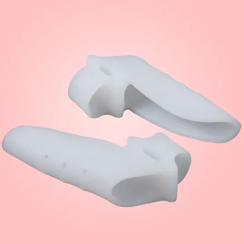 

5Pair Silicone Toe Separator Special Valgus Bicyclic Thumb Orthopedic Braces To Correct Daily Toe Big Bone Foot Care Tool