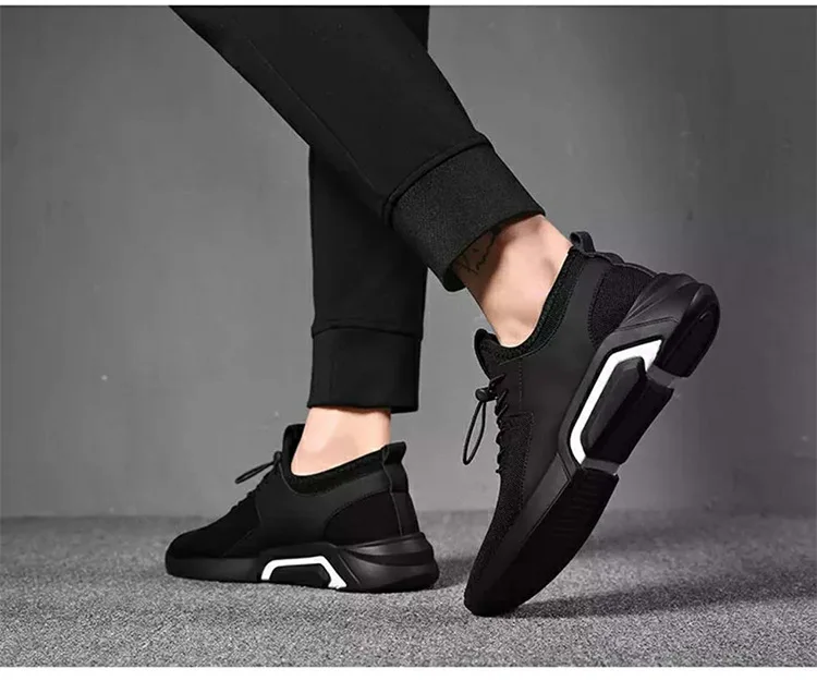 

Men Mesh Casual Shoes Lace-Up New 2019 Men Sneakers Spring Autumn Breathable Fashion Comfortable Male Footwear