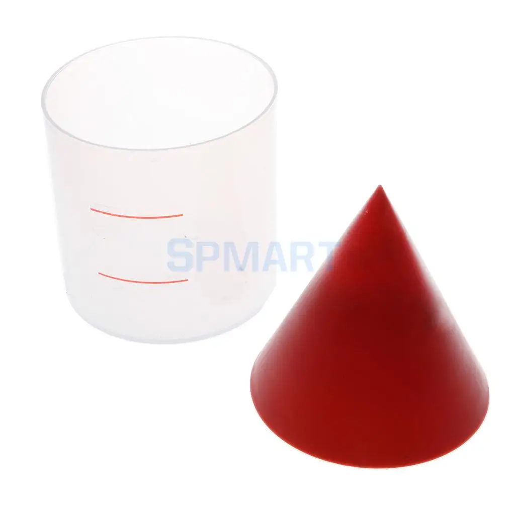 Cylinder Cone Volume Demonstration Kit Math Learning Teaching Aid for Students Teachers - Small