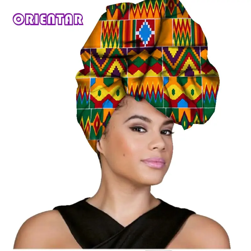 2018 Fashion African Headwraps For Women Head Scarf For Lady Hight