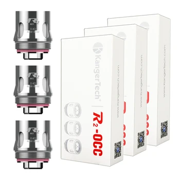 

Authentic KangerTech R2 OCC 0.4 ohm 20W-100W Replacement Coil 9pcs for Kanger VOLA Atomizer Tank
