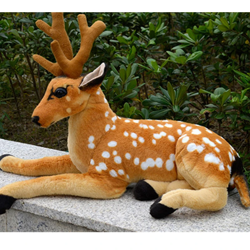 large stuffed animal deer