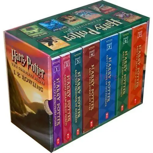 used harry potter book set