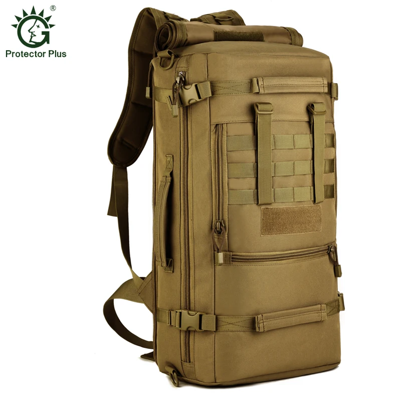 Protector Plus Large Capacity 50L font b Tactics b font Laptop font b Backpack b font