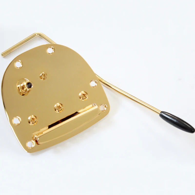 NEW Jazzmaster Jaguar Gold Left Hand TREMOLO Tailpiece Bridge Guitar Vibrato &amp Whammy | Спорт и развлечения