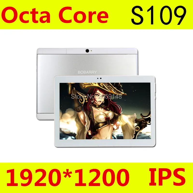  Tablet Android 6.0 S109 10.1 Inch 4G tablet pc octa core Dual SIM 4GB RAM 64GB ROM Dual SIM GPS IPS FM tablet pcs