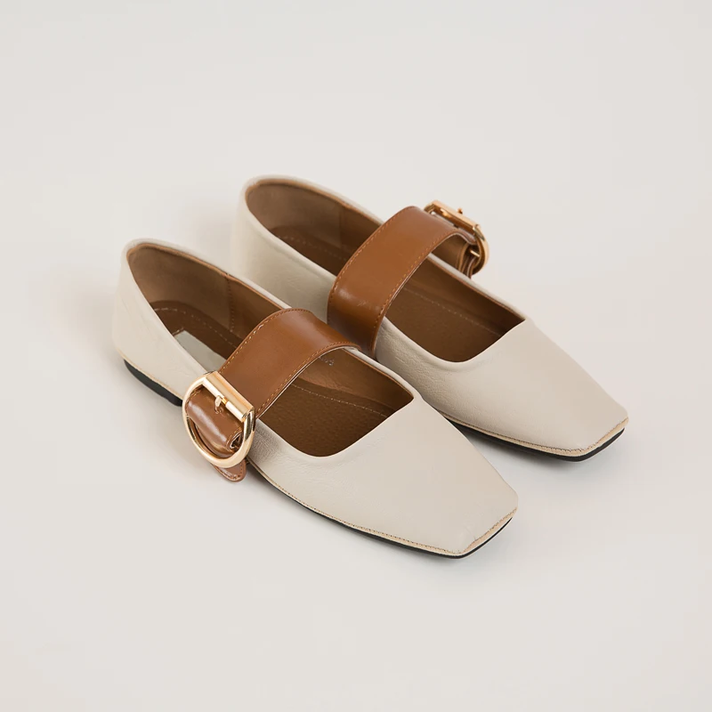 Newest fashion flats shoes office sandals women girls shoes spring