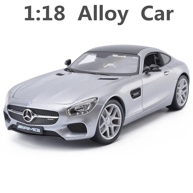 Free shipping 1: 18 alloy car, high simulation model benz AMG GT , metal diecasts, coasting, the children's toy vehicles