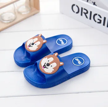 

Sumemr Boys Car Slippers Girls Bathroom Shoes Water Anti-slip Slippers Indoor Home Shoes Kids Unicorn Bear Slippers