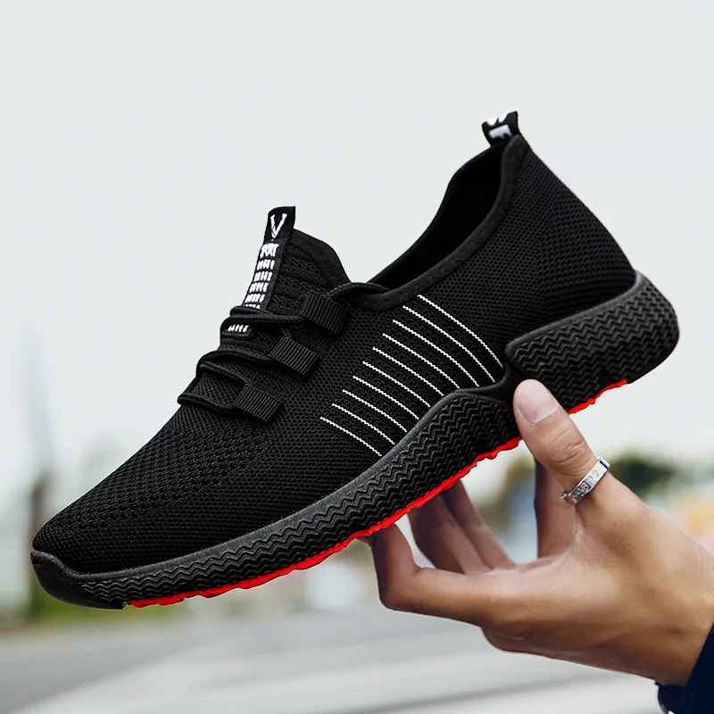 

Fall New Style Fashionable Sneaker Trend Low-help Casual Anti-slip Soft Bottom Breathable Cloth Shoes
