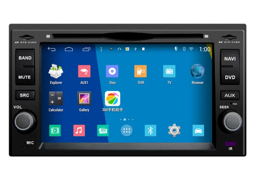 Perfect Android 4.4 Car Multimedia Player For Kia Pride 2005~2011 Autoradio Stereo Radio DVD GPS Navigation Navi Media S160 System 2