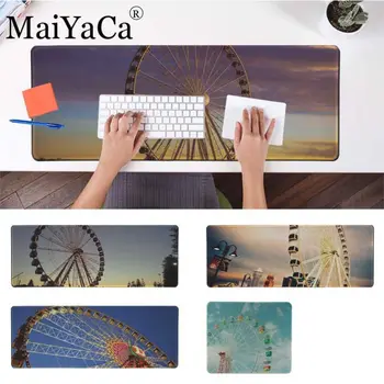

MaiYaCa Gaming Large Mouse Pad Gamer Big Mouse Mat Computer Mousepad Rubber City Ferris Wheel Mouse Mat Gaming Mousepad
