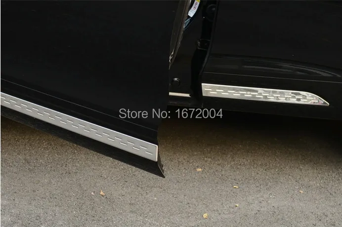 Нержавеющая сталь Боковая дверь кузова литья Накладка для Honda Crosstour 2012