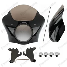 Black Gauntlet Fairing W/ Trigger Lock Mount Kit For Harley Sportster 1200 883 цена Black Gauntlet Fairing W/ Trigger Lock Mount Kit For Harley Sportster 1200 883 цены онлайн