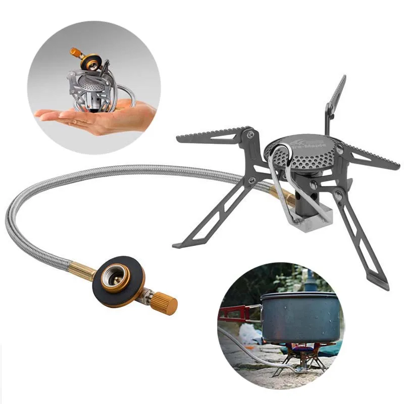 

135g 2800W Ultralight Camping Stove Cooking Picnic Burner Portable Hiking Folding