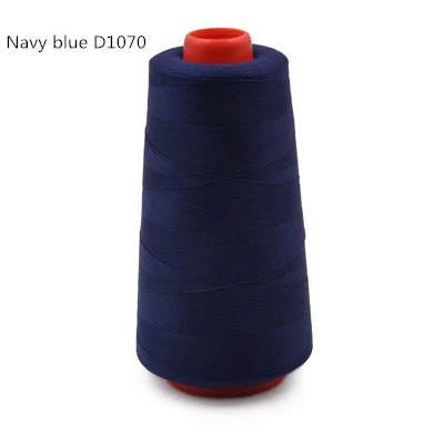 10 шт. стрейч швейная нить нейлоновая пагода линия стрейч ткань трикотажное нижнее белье замок линия посвященная 100D/2 - Цвет: Navy blue