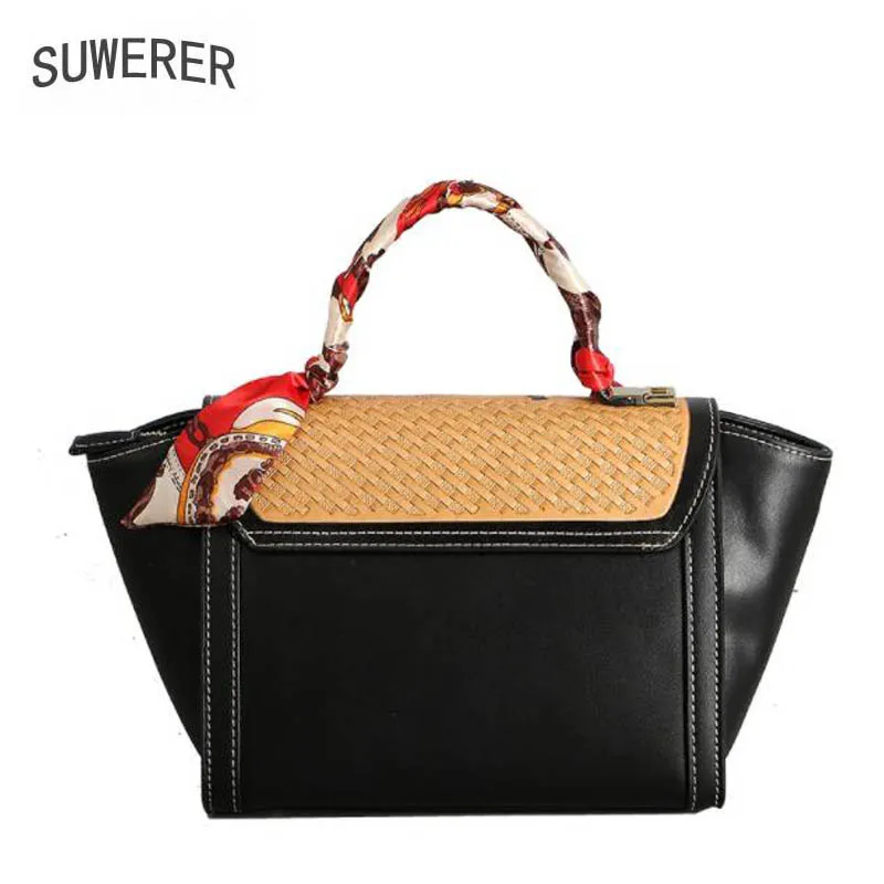 Handgemachte Suwerer Mode Echtem 2019 Berühmte Blume green Aus Für Neue Geschnitzte Frauen Leder Designer Black Tasche Luxus Handtaschen Marken vYqp8rv1