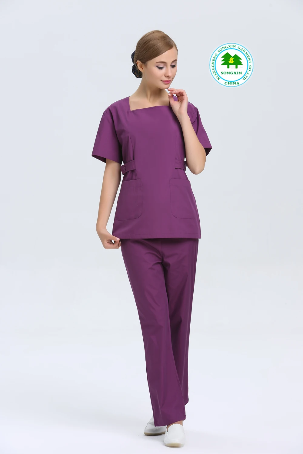 Buy Free Shipping OEM scrub sets medical clothing for